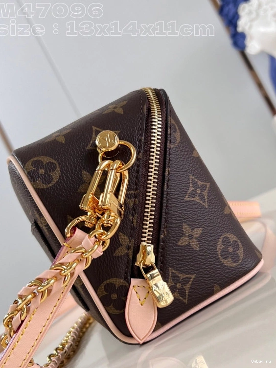 LOUIS Case-13*14*11.5CM In VUITTON Just 0813